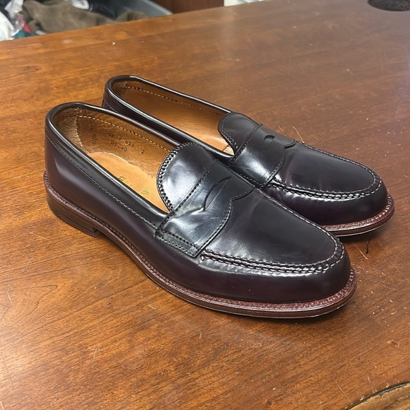 J Crew Alden® for J.Crew cordovan penny loafers AN862 - Picture 6 of 9